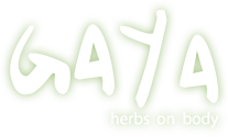 GAYA herbs on body